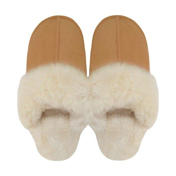 BEAR SLIDES CAMEL Le Musthave