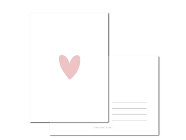 CUTE CARD | HEART PINK