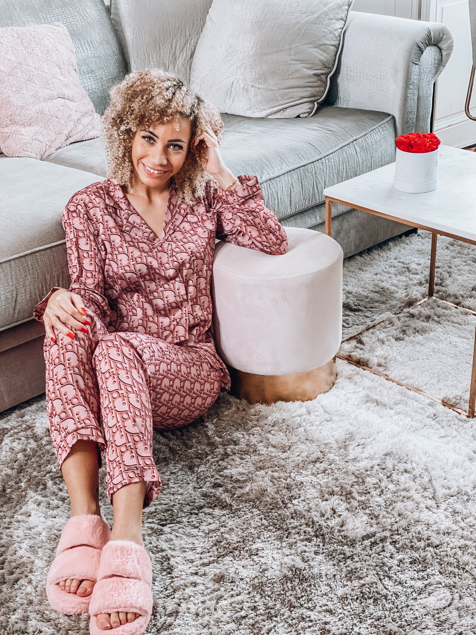 INSPIRED PYJAMA VINTAGE PINK