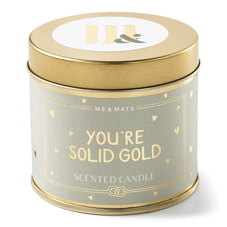 TIN SOLID GOLD - CANDLE