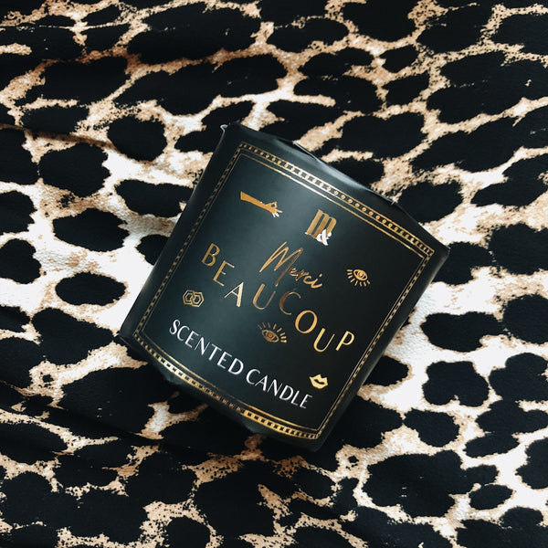 WRAPPED SCENTED MERCI BEAUCOUP - CANDLE